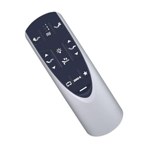 HZIME Replace RF502A RF358A Remote Control for Extend Adjustable Bed Base, Compatible with Tempur-Pedic Ergo or Ergo Adjustable Bed Controller JDLK.33.01.18 JLDK.33.01.36 RF502A RF358A