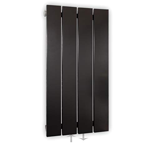 Preisvergleich Produktbild Design Paneelheizkörper Heizkörper Badheizkörper 60 x 30 mit Mittelanschluss Anthrazit (196 Watt nach EN442)