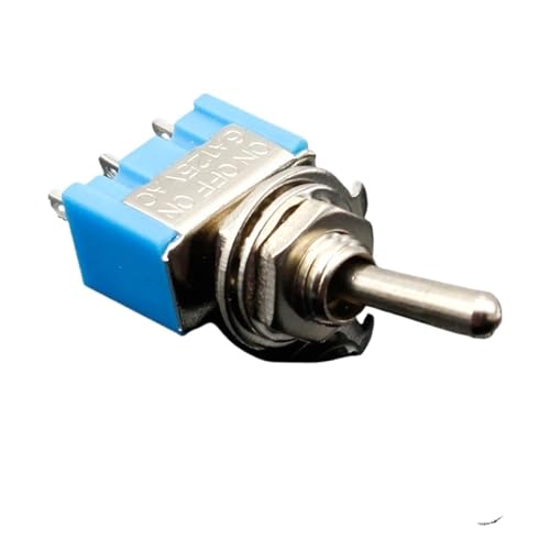 Interrupteur à bascule SP3T 6A 125V inverseur miniature pour circuit électronique