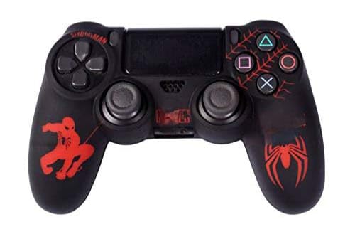 Image of New World Spider Theme Silicon Cover for PS4 Controller,Protective Silicone Cover Case Sleeve Anti Slip Cover for PS4 Controller