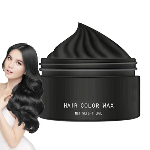 Cera de Coloración Temporal para Cabello | Cera De Color Temporal 30ml - Barro de Estilismo Teñido Lavable para Mujeres Adolescentes Niños Fiestas Club Festivales Halloween Disfraces