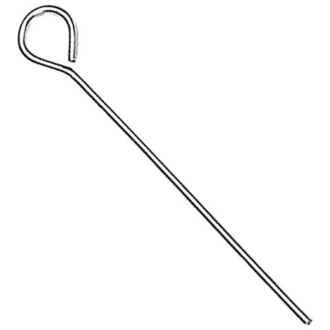 Zeltnagel mit Öse Stahl verzinkt 30 cm 5er Cover