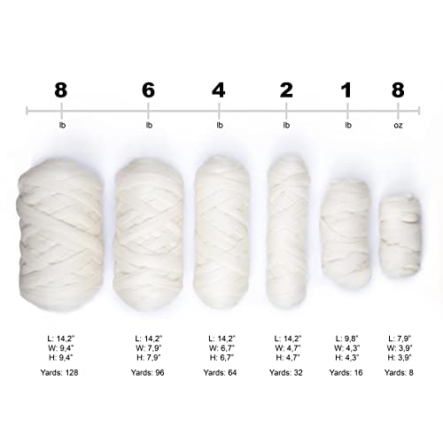 Kondoos 42300-BULK Corriedale 1Lb Wool Bulk Roving thumb #5