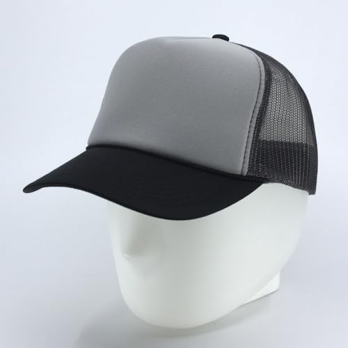 Image of The Vintage Year High Crown Foam Mesh Camouflage Trucker Hat Baseball Cap