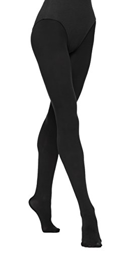 Photo de Arabesque Collant de Danse Professionnel en Microfibre, avec Un Petit Coin, Opaque pour Femme 2014 (3, Noir)