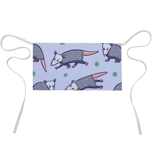 Tablier imperméable demi-taille avec 3 poches tissu Oxford résistant