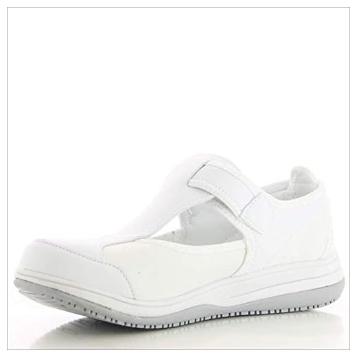 Oxypas Damen Candy Sicherheitsschuhe, White, 39 EU