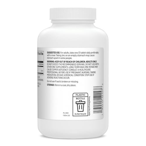 Amazon Basics Zinc Capsules, 50 mg, 200 Count - image 6