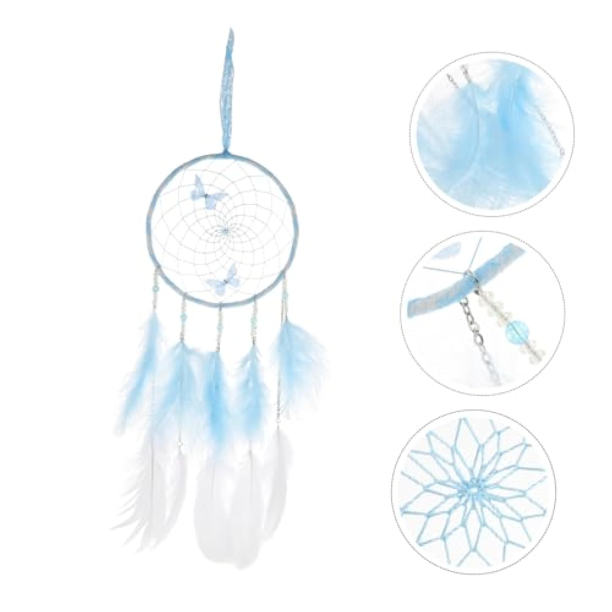 Butterfly Dream Catcher Pendant Unique Hanging Decor