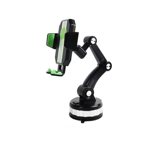 AKPOUYC Soporte Auto Móvil Soporte para teléfono móvil de navegación, Soporte para teléfono móvil con Ventosa para Coche, Soporte Multifuncional para navegación en salpicadero Accesorios Coche(Green)