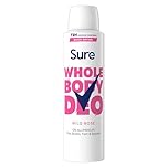 Sure Women Wild Rose Whole Body All Over Body Deodorant Spray with a fresh & floral fragrance and 72 hour odour control 150ml