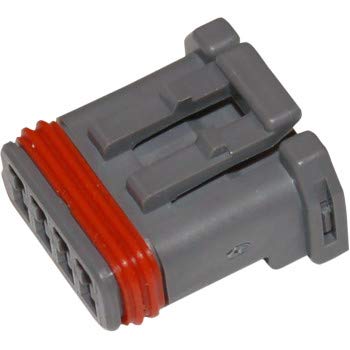Namz Custom Cycle Mx-1900 4-Pos Socket Housing, Pigtails & Sockets