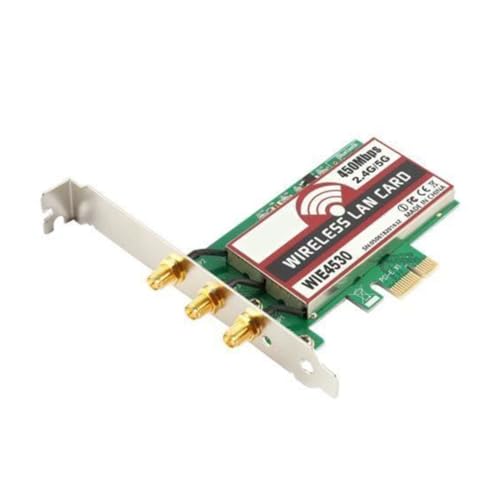 Adaptador WiFi Dual Band 2.4G 5G, Tarjeta de Red Inalámbrica PCIe USB para PC, con Soporte Anti Burning para Placa Madre miniatura 3