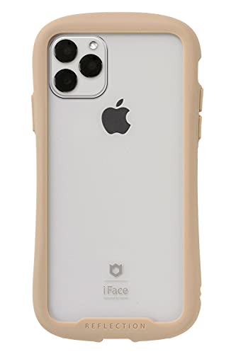 iFace Reflection iPhone 11 Pro Max ケース クリア 強化ガラス [ベージュ]