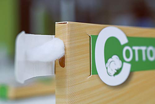 VapeFly Nubes de algodón | Precargado | 3 mm / 5 pies | 100% Auténtico Vaping eCig Cotton RTA RDA RDTA