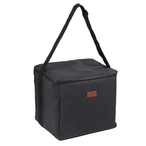 Rrlihjgu Bolsa de viaje aislada, bolsa de comestibles reutilizable, aislada e impermeable, térmica - Transportador de paquetes de picnic, bolsa isotérmica impermeable