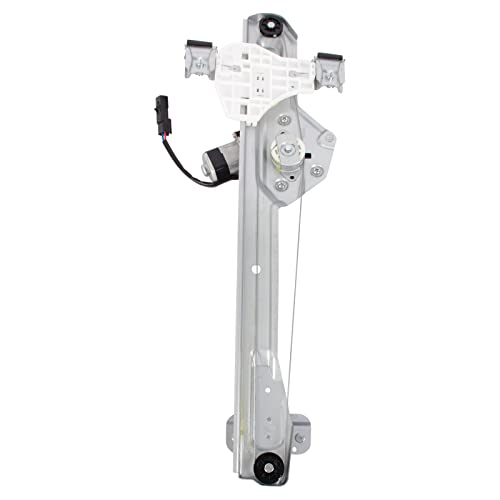 Image of TRQ Rear Right Power Window Motor Regulator Compatible with Silverado Tahoe Sierra Escalade