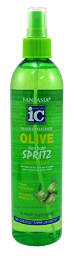 Fantasia Spritz Olive Firm Hold 12 Ounce Pump (354ml) (2 Pack)