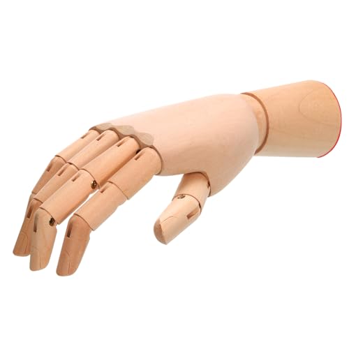 PATIKIL 10" Wooden Hand Model - Image 4
