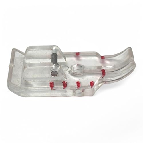 Image of ZENITH 1 /4 inch Quilting /Patchwork Sewing Presser Foot Clear Transparent Snap on Type for Automatic Electric Low Shank Sewing Machines Transparent (1 /4 inch Quilting /Patchwork Sewing Presser Foot)