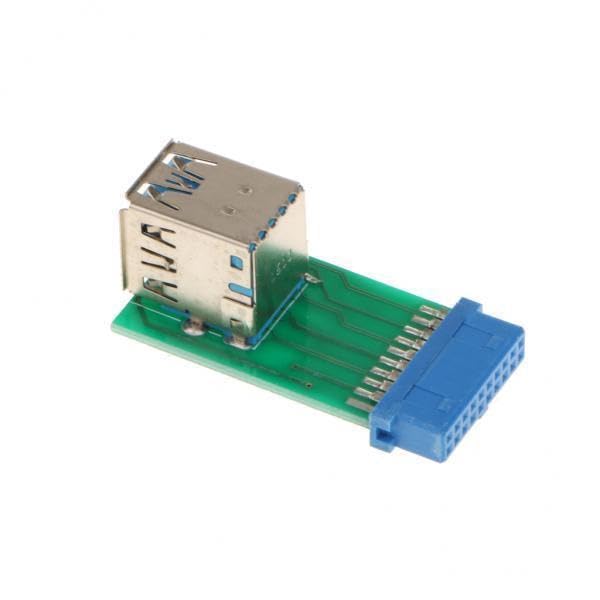 3X 2-Port USB 3.0 SuperSpeed Female A to 20 PIN Female Adapter Board Connector|Computers/Tablets & Networking|Computer Cables & Connectors|USB Cables, Hubs & Adapters-image-27