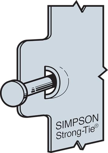 Simpson Strong-Tie LRU28Z 2x8 18GA Rafter Hanger, 1