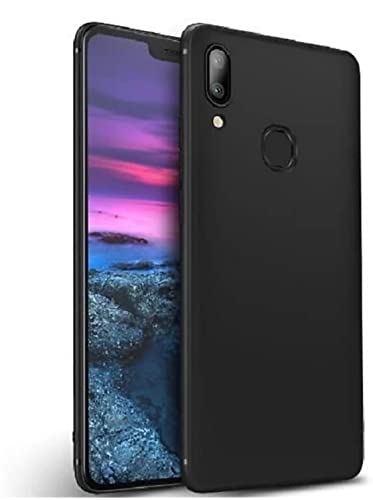 Image of Mobile Back Cover Case for Vivo Y83 Pro (Silicone Case|CameraProtection|Black SC1510)