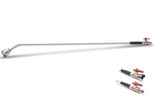 GK/S 1200 Barre d'arrosage professionnelle | Arrosoir | Douchette de jardin | Lance d'arrosage, entièrement métallique, connexion enfichable et système GEKA