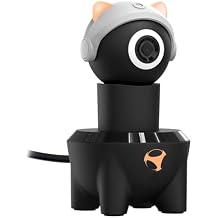 Subsonic - Playcam 1080 - Kamera fur Nintendo Switch 2, Full HD 1080p Auflosung mit Weitwinkel, USB-C Plug and Play, verstellbares Objektiv Blau