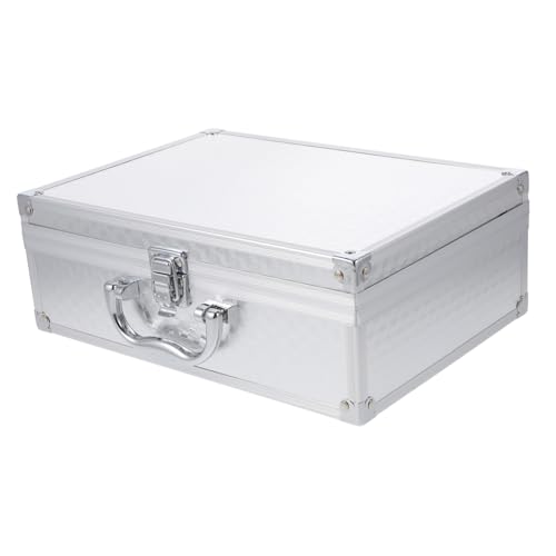 DEARMAMY Tragbarer Aluminium Werkzeugkoffer Aufbewahrungskoffer Robust Langlebig Praktisch Für Werkzeuge Instrumente Transport