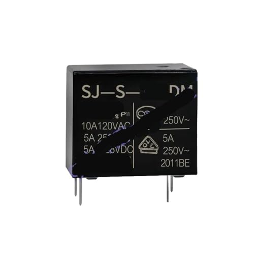 Relé de potencia de 5A y 5VDC con conmutación estable de 4 pines para placas