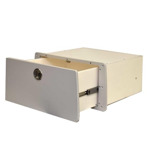 Regency Pontoon Boat Storage Drawer 308820 | 18 x 16 1/4 Inch Gray