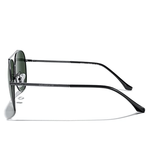 MERRY'S Aviator Sunglasses for Women Men Polarized Mirror Lens with Case - Polarized Driving Sun glasses 60 MM3