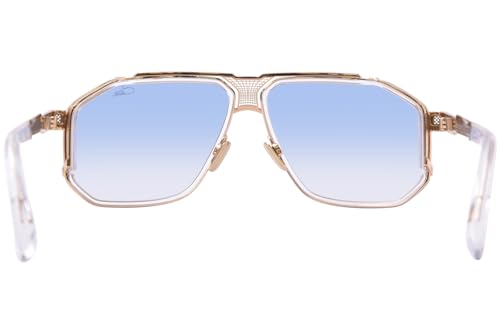 Cazal 683 002 Sunglasses Men's Crystal Bicolor/Blue Gradient AR Pilot 62mm4