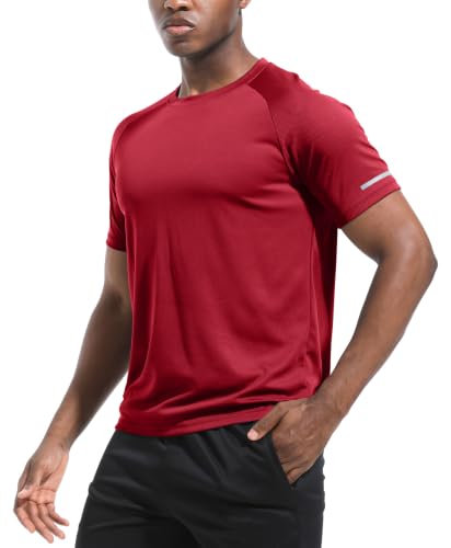 Image of Boyzn 1 or 3 Pack Men's Workout Running Shirts, Dry Fit Moisture Wicking T-Shirts, Sports Gym Athletic Short Sleeve Shirts