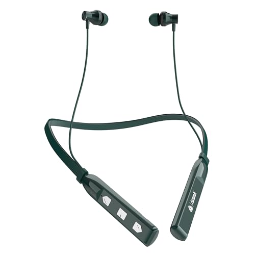 Image of AROMA NB119 Tune Upto 48 Hours Playtime*, Fast Charging, Dual Pairing, Bluetooth Neckband