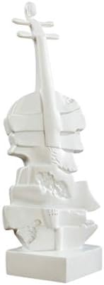 CHUNYU Escultura de Resina, Arte Decoración for el hogar Decoración de violín Decoración Escultura Arte Escultura Adornos decoración – Violín