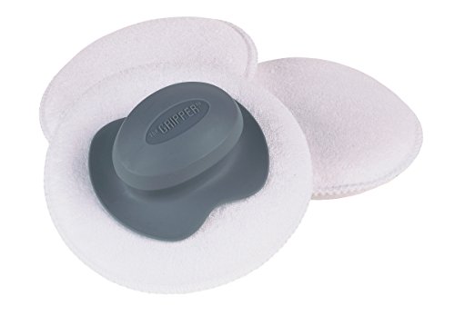 Carrand 40122 The Gripper Terry 5" Round Applicator Pad (3-Pack)