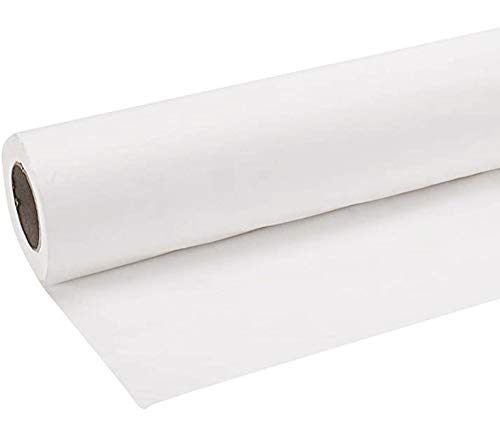 Dukal Table Paper. 12 Table Paper Rolls 21 inch x 225 Feet. Smooth paper for tables. Strength, Protection and Cleanliness. Great for piecing, drafting, drawing.