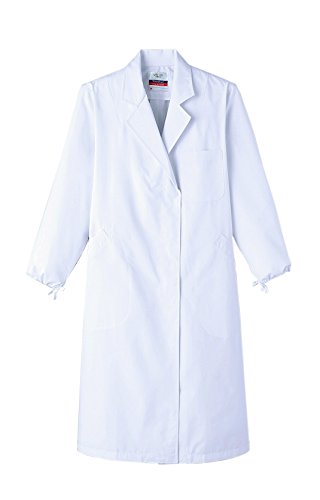 サーヴォ (Servo) 検査衣 長袖 MR120 抗菌素材 S型 女性用 ホワイト L