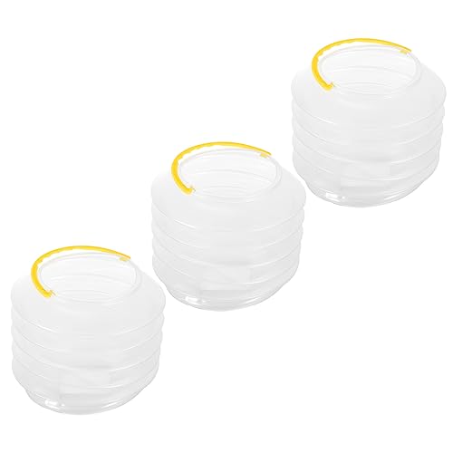 DOITOOL 3Pcs Paint Brush Holder Collapsible Artist Brush Washer for Watercolor Painting Portable and Durable Design for Outdoor Sketching and Fine Art Supplies