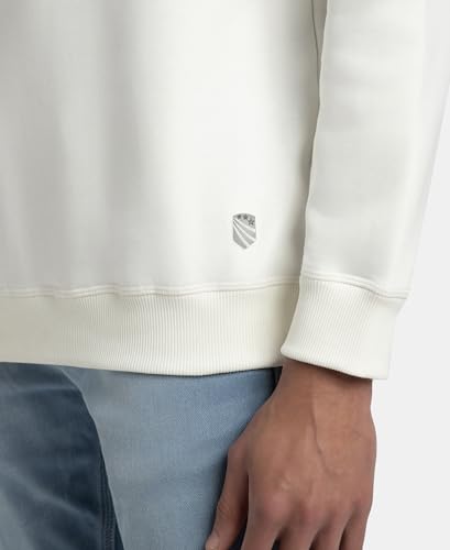 Image of Jockey US92 Men Super Combed Cotton Rich Fleece Sweatshirt with StayWarm Technology