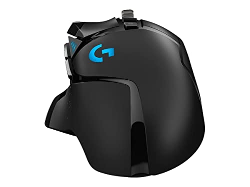 502 HERO Mouse Gaming Prestazioni Elevate, Sensore HERO 25K, 25.600 DPI, RGB, Pesi Regolabili, 11 Pulsanti Programmabili, Memoria Integrata, PC/Mac/Laptop, Nero - Mouse gaming - Immagine 4
