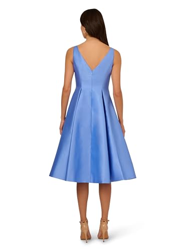 Image of Adrianna Papell Sleeveless Tea Length Dress