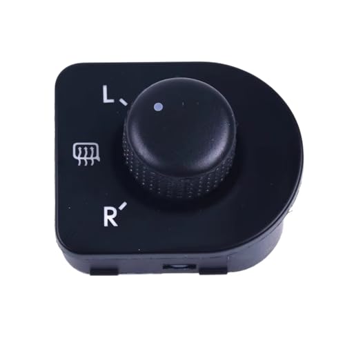 Bouton de commande de rétroviseur pour VW Golf avec interrupteur automatique dégivrant