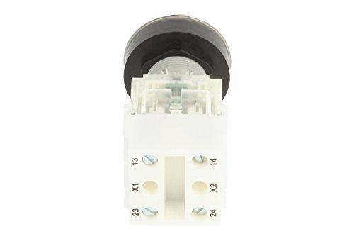 Schlegel 23.000.576 Push Button Stainless Steel, Button Cap, Red, Name Plate 0, Push Contact Sensor, 2 NO Contacts and Screw Connection - Image 3