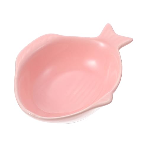 Hoement Ciotola Snack Ceramica Forma Di Pesce Piccola e Colorata Per Salse e Snack Decorazione Da Tavola Per Cucina e Feste