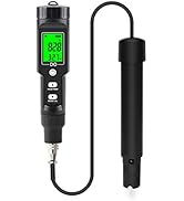 BuyWeek Medidor de Oxígeno Disuelto, Prueba de Tipo de Pluma Digital Profesional para Resuelto S...