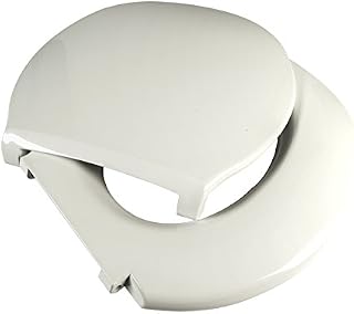 Big John 6-W Oversized Toilet Seat with Cover – For Round Or Elongated