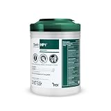 Sani-HP1 Hydrogen Peroxide Disinfectant Wipes, 275 Count Canister, 6" x 5" Wipes, 1-Minute Contact Time, No PPE Required, Hard Surface Cleaning Wipes for Healthcare and Home